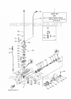 LOWER CASING & DRIVE for Yamaha 4 2016