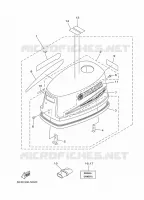 TOP COWLING for Yamaha 5 2015