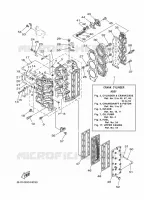 CYLINDER / CRANKCASE for Yamaha 90 2016