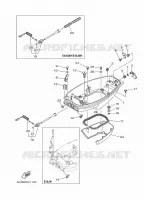 BOTTOM COWLING for Yamaha E40 2012