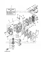 CYLINDER / CRANKCASE for Yamaha E40 2012