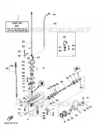 LOWER CASING & DRIVE for Yamaha 5 2009