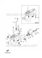 LOWER CASING & DRIVE 3 for Yamaha E55 2007