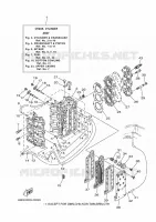 CYLINDER / CRANKCASE for Yamaha E60 2017