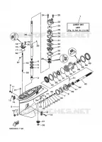 LOWER CASING & DRIVE 1 for Yamaha E60 2003