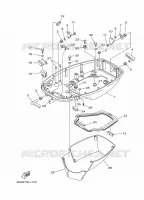 BOTTOM COWLING for Yamaha E60 2012