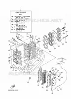 CYLINDER / CRANKCASE for Yamaha E60 2012