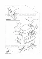 TOP COWLING for Yamaha E60 2012