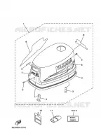 TOP COWLING for Yamaha 5 2006