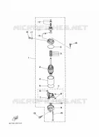 STARTING MOTOR for Yamaha F40 1999