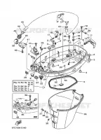 BOTTOM COWLING for Yamaha F40 2008