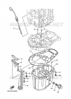 OIL PAN for Yamaha F40 2008