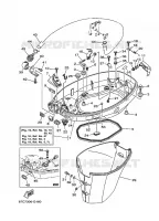 BOTTOM COWLING for Yamaha F40 2008