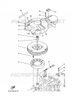 GENERATOR for Yamaha F40 2008