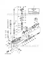 LOWER CASING & DRIVE 1 for Yamaha F40 2008