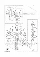 POWER TILT ASSEMBLY for Yamaha F40 2008