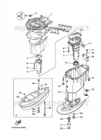 UPPER CASING for Yamaha F40 2006