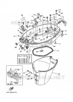 BOTTOM COWLING for Yamaha F40 2002