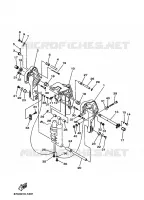 MOUNT 2 for Yamaha F40 2001