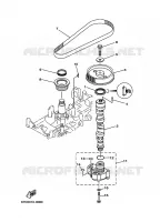 OIL PUMP for Yamaha F40 2001