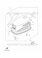 TOP COWLING for Yamaha 5 2003