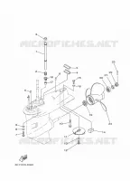 LOWER CASING & DRIVE 2 for Yamaha F40 2012