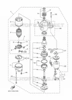 STARTING MOTOR for Yamaha F40 2012