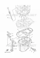 OIL PAN for Yamaha F40 2018