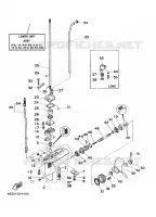 LOWER CASING & DRIVE 1 for Yamaha 5 2001