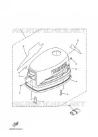 TOP COWLING for Yamaha 5 2001