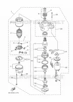 STARTING MOTOR for Yamaha F40 2012