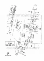 POWER TILT ASSEMBLY 1 for Yamaha F50 2009