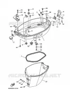 BOTTOM COWLING for Yamaha F50 2009
