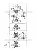 CARBURETOR for Yamaha F50 2009