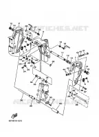 MOUNT 1 for Yamaha F50 2009