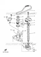 OIL PUMP for Yamaha F50 2009