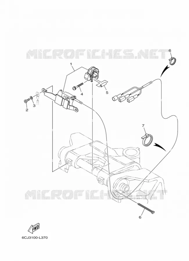 OPTIONAL PARTS 2 Yamaha OUTBOARD ENGINES 70hp (51.5kW) 2014 F70  F70AETL