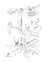 MOUNT 2 for Yamaha F70 2014