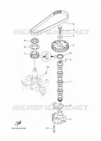 OIL PUMP for Yamaha F70 2014