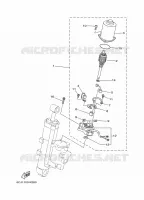POWER TILT ASSEMBLY 2 for Yamaha F70 2014