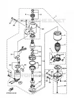 STARTING MOTOR for Yamaha F80 2005