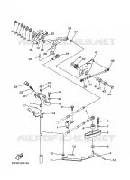 THROTTLE CONTROL for Yamaha F80 2005