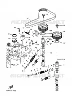 VALVE for Yamaha F80 2005