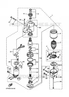 STARTING MOTOR for Yamaha F80 2003