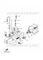 LOWER CASING & DRIVE 2 for Yamaha F80 2002