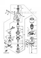 STARTING MOTOR for Yamaha F80 2002