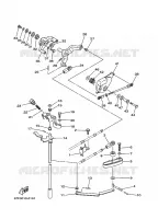 THROTTLE CONTROL for Yamaha F80 2002