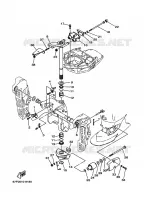 MOUNT 2 for Yamaha F80 2002