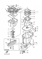 UPPER CASING for Yamaha F80 2001