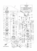 POWER TILT ASSEMBLY 1 for Yamaha F80 2013